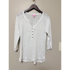 Lilly Pulitzer Egret Top
